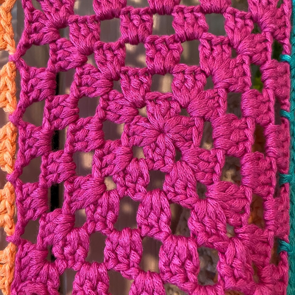 Bibi Checkered Pattern Cardigan - Picture 4 of 7